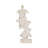 Awanda Figurine Resin And Polyresin Stacked Sea Turtles Design Coastal Style For Home Office Bedroom Livig Room Decor - 16" White