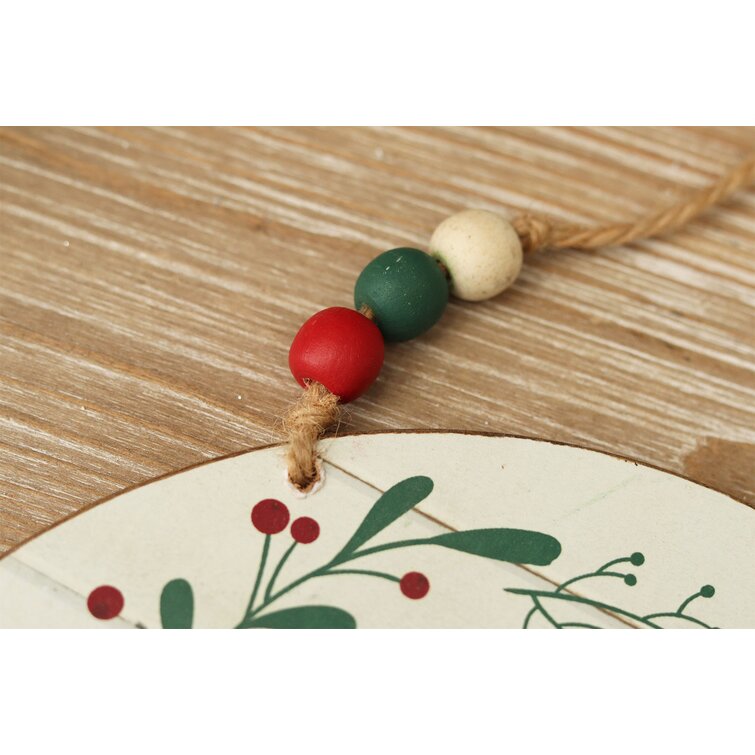 Merry and Bright Wall Hanging Ornament Parisloft