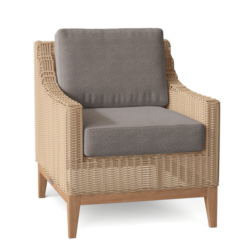 Frances Outdoor Lounge Chair, Ash, Frances Black