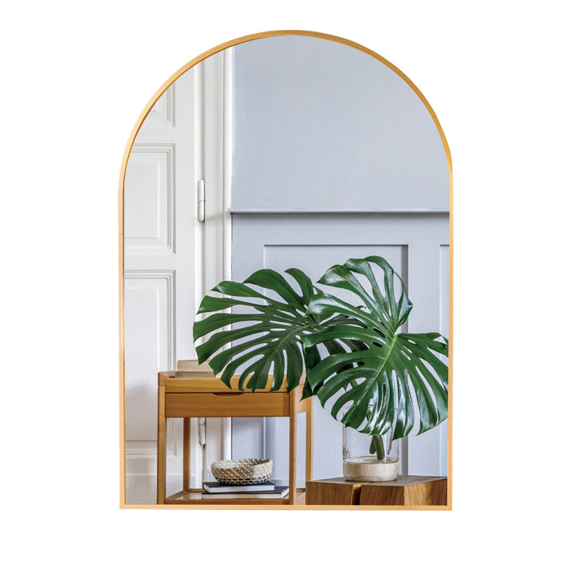 Miroir plat Sarno, Or