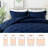 Diamond lattice three-piece Comforter Set-99303158-99014236