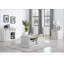 Table de salon de style rustique blanc antique 1pc