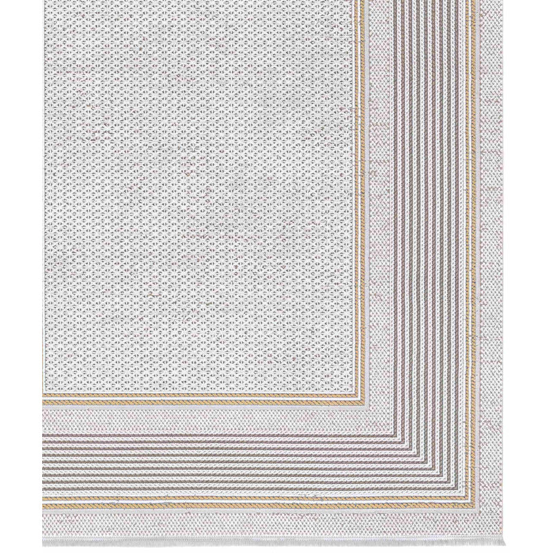 Mezon Striped Indoor Rug, Runner 3'4" x 9'11"