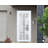 Front Exterior Prehung FiberGlass Door Frosted Glass / Manux 8312 Grey Ash / Office Commercial and Residential Doors Entrance Patio Garage-W36" x H80"-Right-hand Inswing-98195907-98195910-98195912