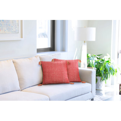 Meurer Geometric Square Scatter Cushion