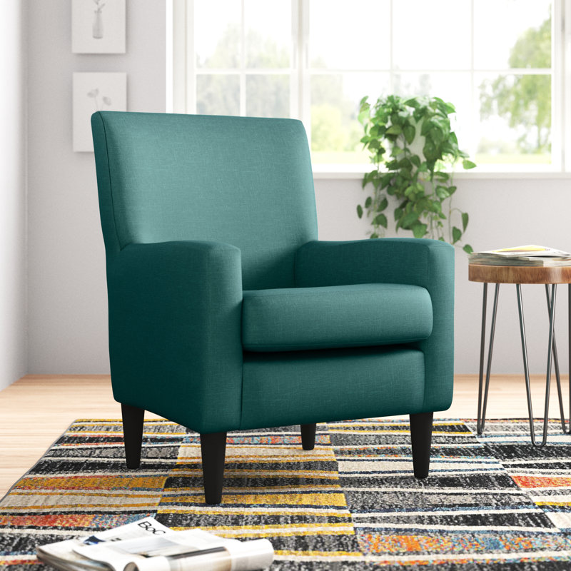 Fauteuil l 28 po Donham, Ponceuse à sautillement Caraïbes, Noir