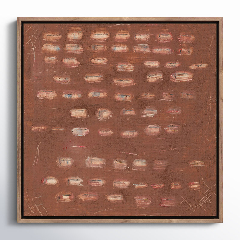 Cinnamon Kiss Print by Jamie Beckwith, White Maple Framed, 48" H x 48" W