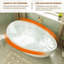 Baignoire de trempage autoportante à surface solide avec drain 63 "Casainc