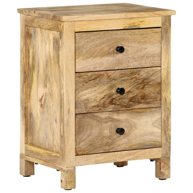 Grassmere Solid Wood Bedside Table