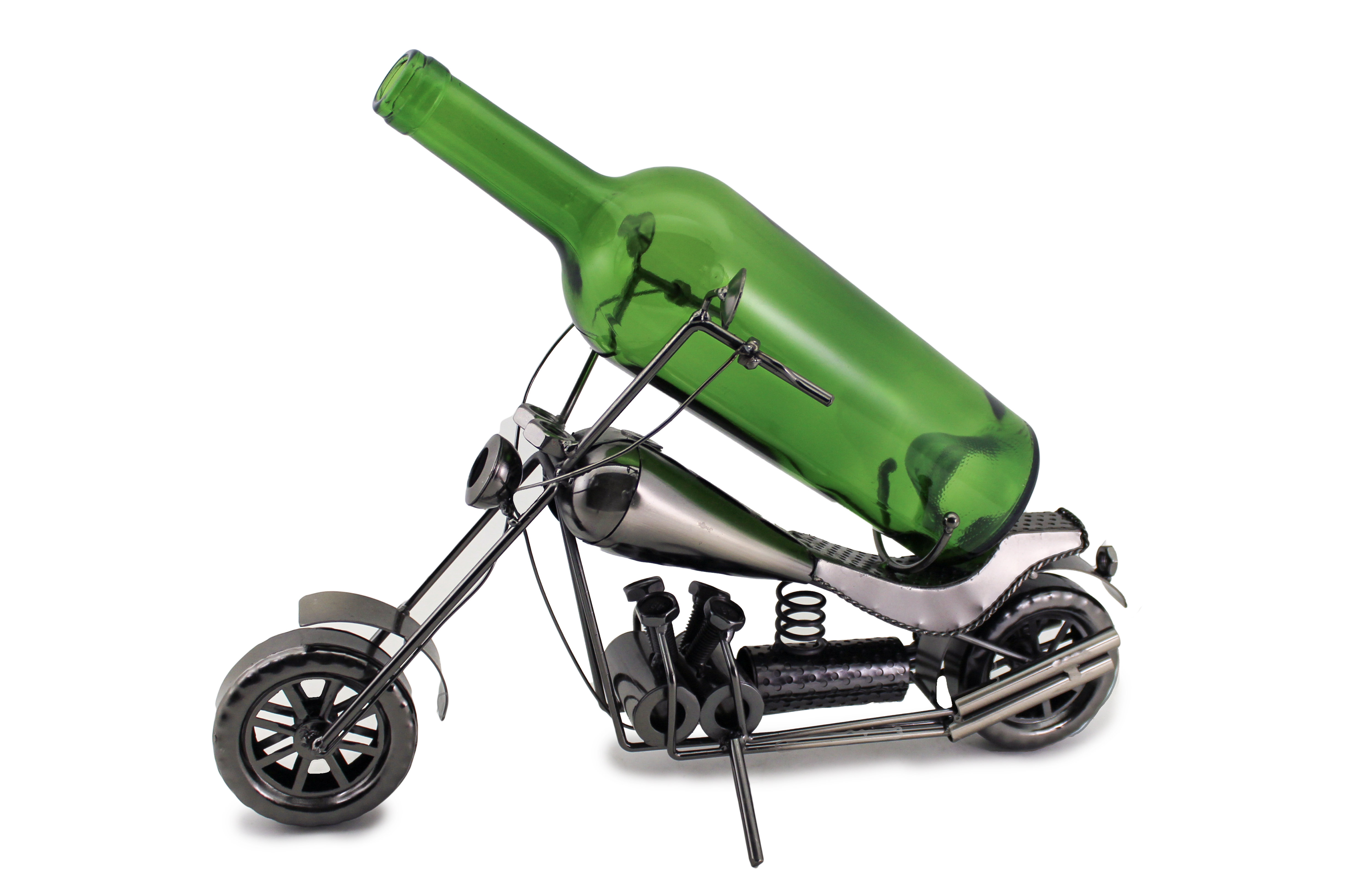 Motorcycle wine online rack