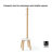Freestanding 6 - Hook Coat Rack-50988117