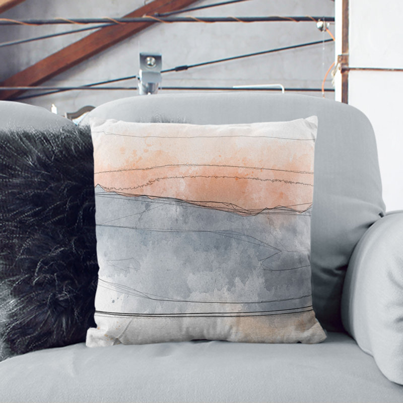 Square Cushion, 40cm H x 40cm W x 15cm D, Black