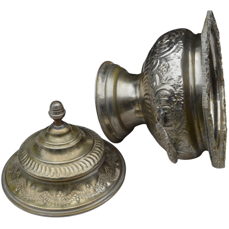 Handmade Silver Decorative Bowl