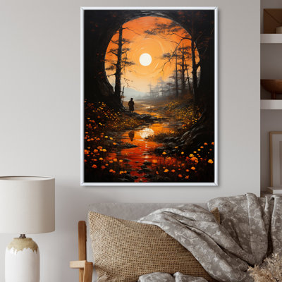 Impression sur toile encadrée, "Zeuminra"