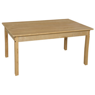 Table rectangulaire d'activités