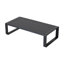Double With Milky White Cushions And Rectangular Coffee Table #5453. Strong Aluminium Material. Ample Surface For Your Daily Needs #5453 & Table. Construction. Spacious Tabletop Practical Decorative