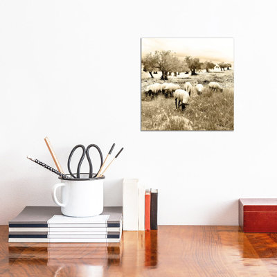 Out In The Fields by Ynon Mabat - Wrapped Canvas Print