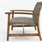 HAMPTON WOOD + WICKER LOVESEAT