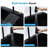 33" Granite Drop In Kitchen Sink with Workstation Waterfall Faucet-106669006