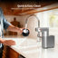 Cafetière électrique portative portative à 1 barre chauffante instantanée à 180 ° avec système de café moulu et capsule NS NS, rechargeable, réservoir d'eau de 6,1 oz