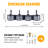 Modern 4-lights Crystal Vanity Light