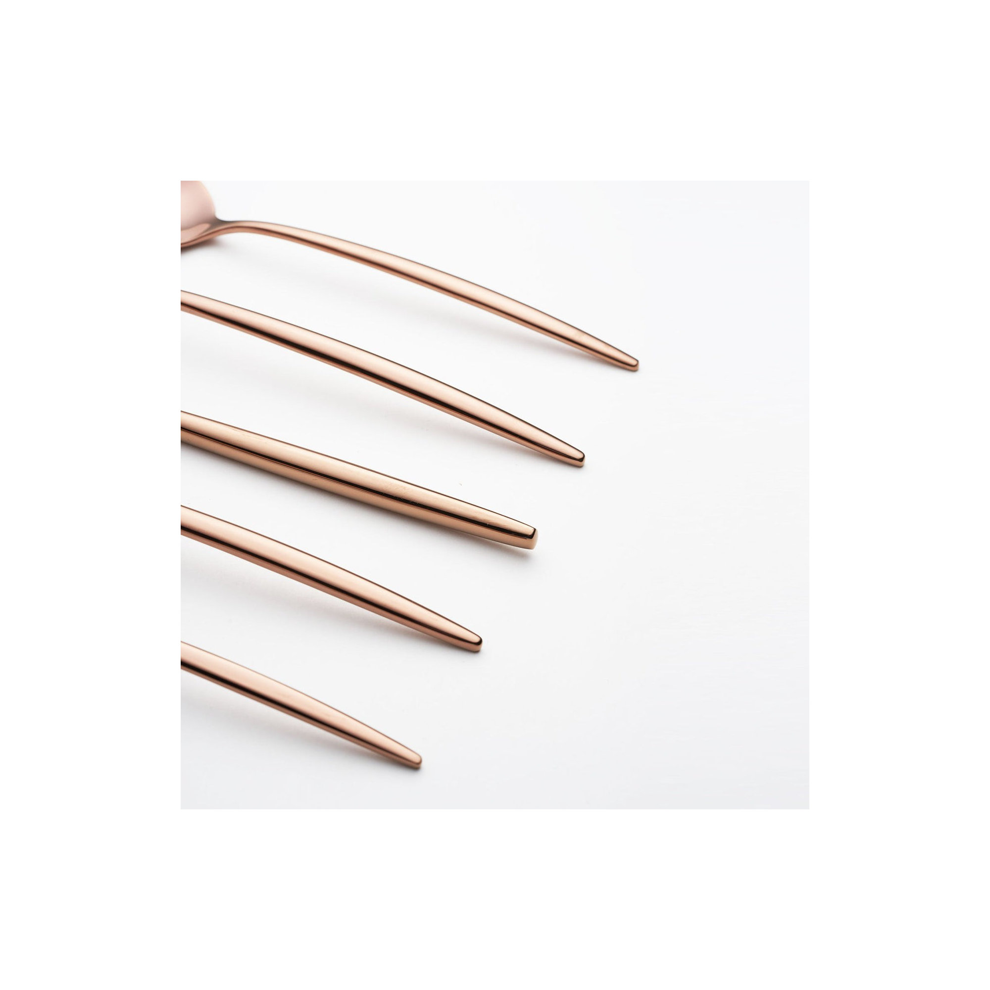 Barrona Stainless Steel Flatware, Copper