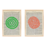 Circle Set Of 2 Print by Michela Sorrentino