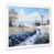 White Single Picture Framed