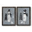 «Snowman Galvanized I», ensemble de 2 reproductions-10970687-10970684-10970657