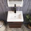 Ensemble de meuble-lavabo mural simple 18 po avec plateau Reyona-915647922