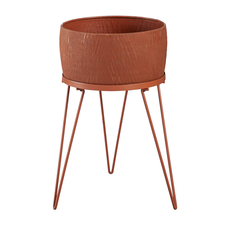 Huron Metal Elevated Planter