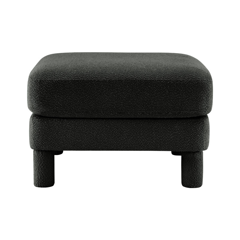 Moderne de gris foncé avec structure élégante et douce pour un espace de détente