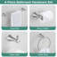 Ensemble de quincaillerie de salle de bain 4 pièces-75304301