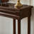 French-style retro brown console table