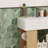 21.6"L Bathroom Vanity With Ceramic Sink And Left Side Storage