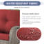 Ensemble de chaises berçantes d'extérieur en rotin et osier Gaetanino avec table d'appoint (2 chaises et 1 table d'appoint)-277804742-281783631