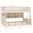 Bunk Bed Featuring Built In Shelving, Color Changing  Lights and Pegboard-1581831091-1581831096