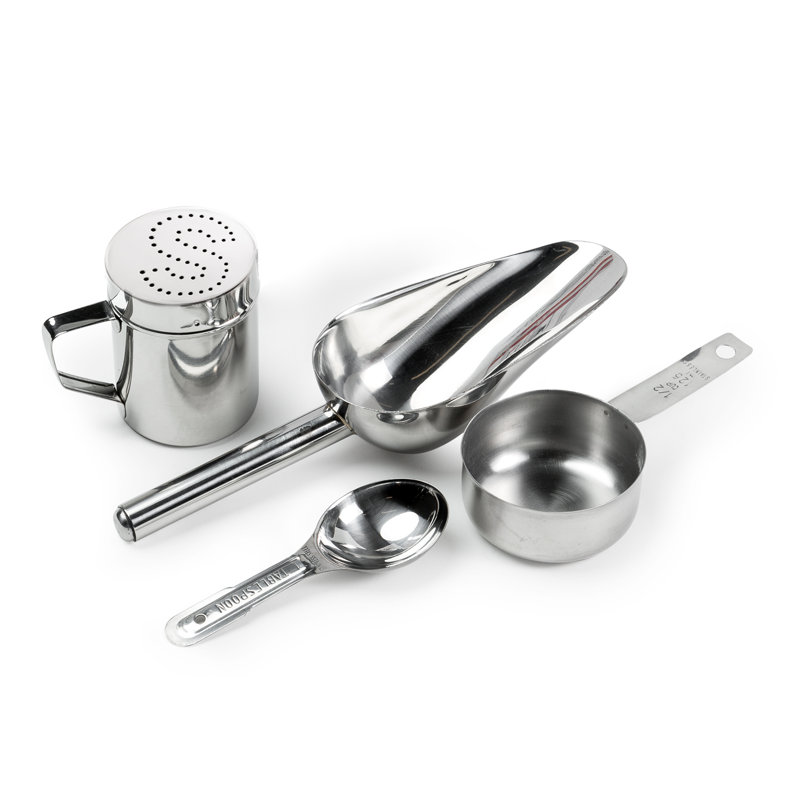 4 Piece Olde Midway Popcorn Machine Accessories Set