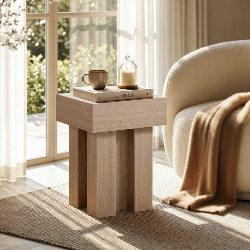 Table de bout Wood, 2 pcs