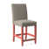 Manhattan Upholstered Stool with Solid Wood Frame