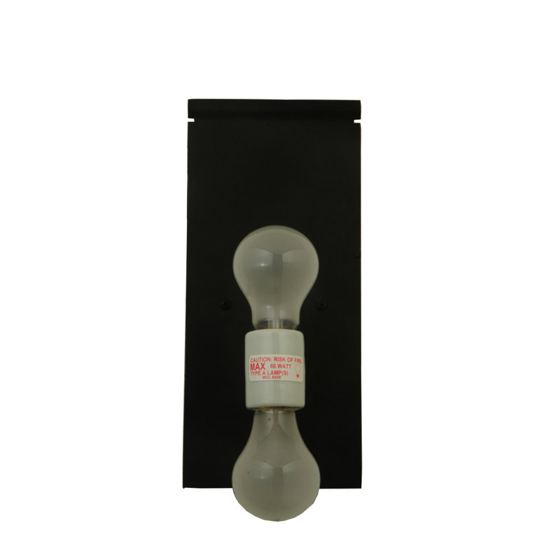 2 - Light Flush Mounted Sconce