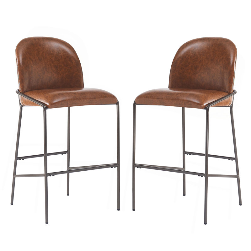 Ensemble de 2 tabourets de bar Galen