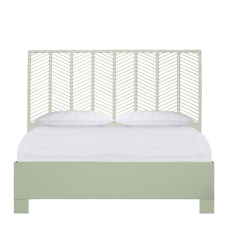 Liam Collection Bed, King, Celery Green