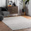 Geometric Hand Woven Area Rug-1070309380