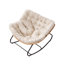 Fleece Fabric；Iron Rocking Chair-703082232