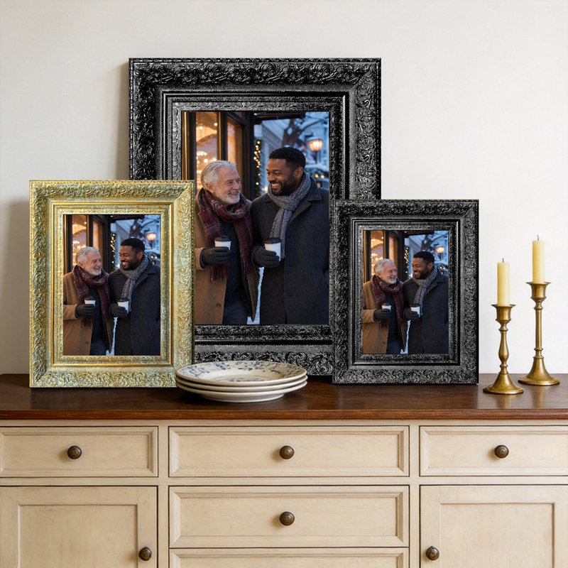 Cadre photo noir 1PC 5 "x 7"