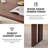 63" Rectangle Wood Dining Table For Kitchen, Dinner Table For 4 6 People With Heavy-Duty Legs-707493388