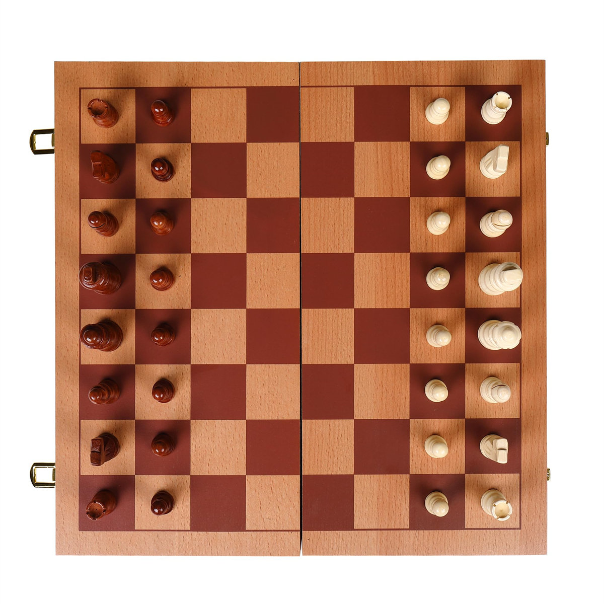 Ensembles de backgammon Lingle pour adultes, jeu de société classique avec étui en faux cuir pliant, ensemble de jeu de backgammon portable pour voyage