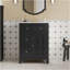 Meuble-lavabo moderne 24 po avec lavabo en céramique, meuble-lavabo pour salle de bain à 2 tiroirs-1554257672