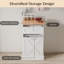 Armoire poubelle inclinable 10 gallons Havant-94564414